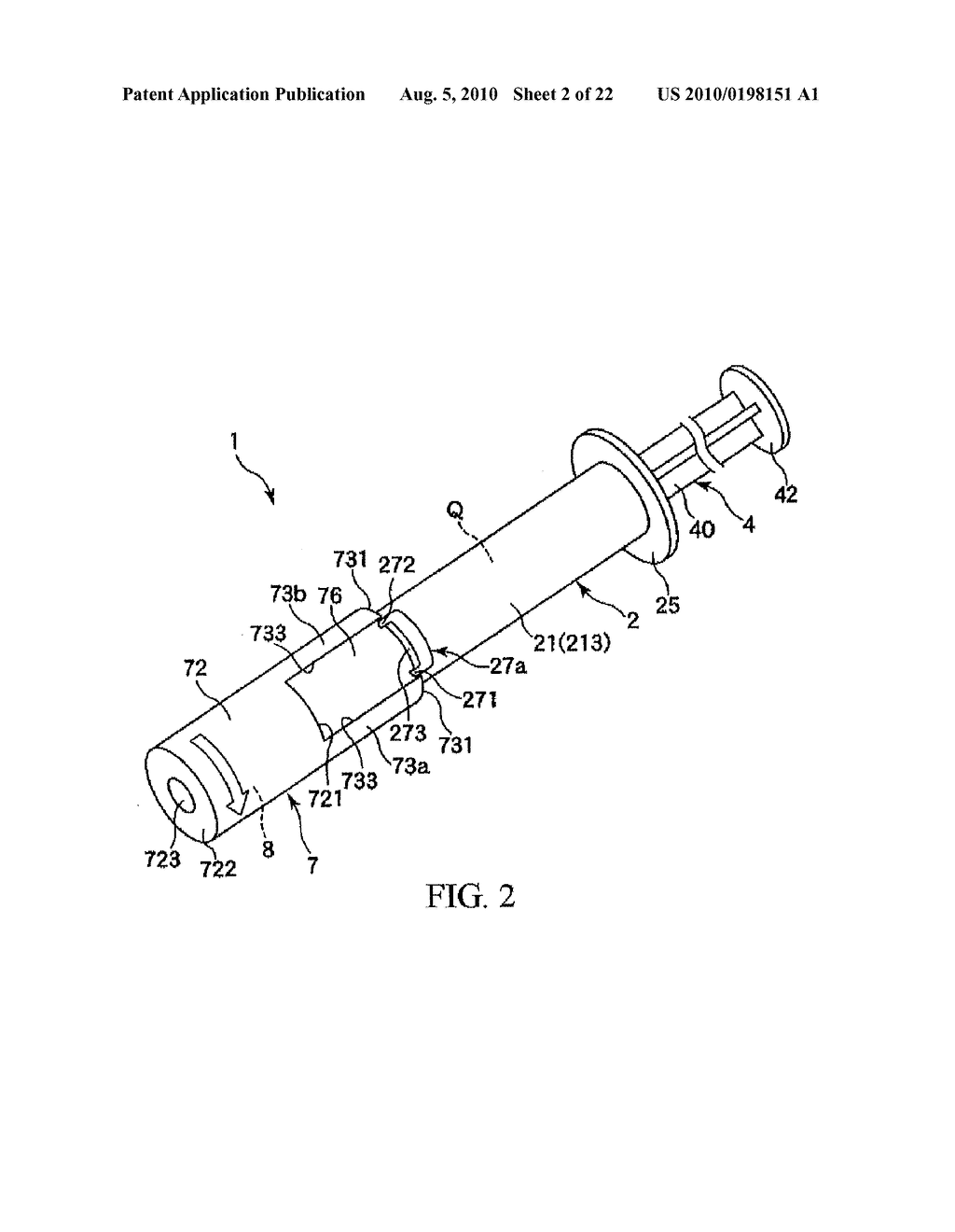 DRUG SOLUTION INJECTOR - diagram, schematic, and image 03