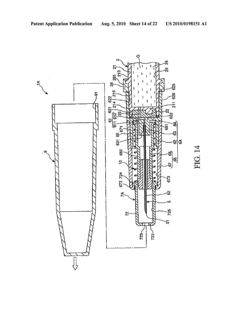 DRUG SOLUTION INJECTOR - diagram, schematic, and image 15