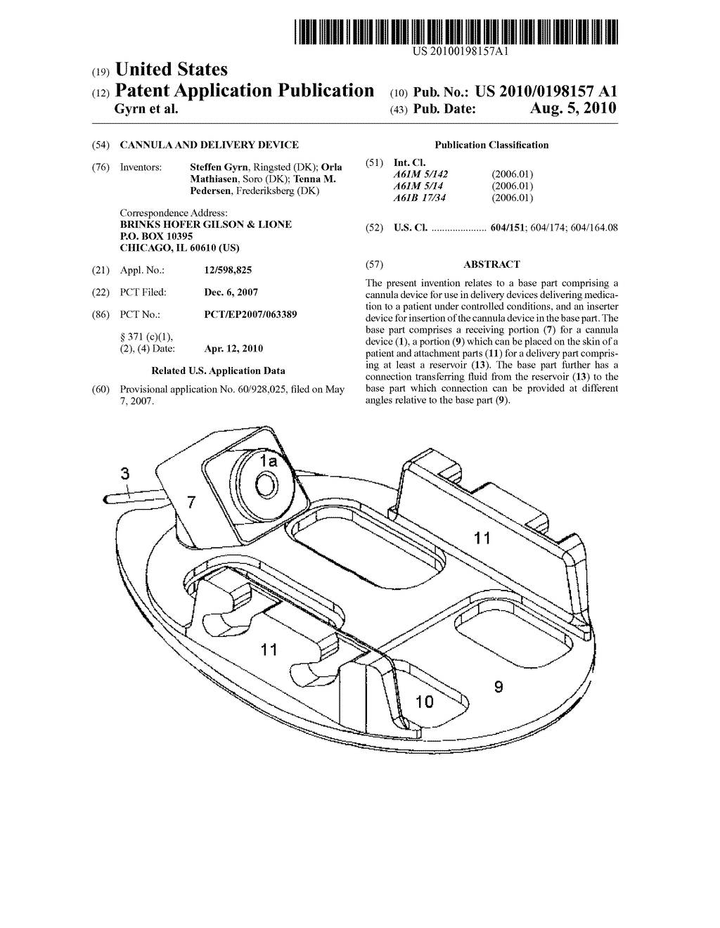 Cannula and Delivery Device - diagram, schematic, and image 01