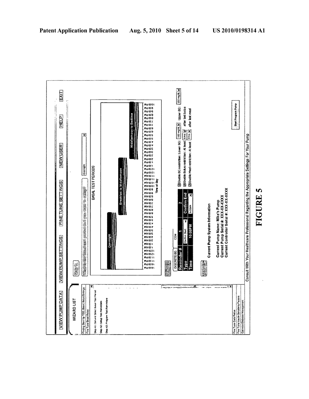 Computerized Determination of Insulin Pump Therapy Parameters Using Real Time and Retrospective Data Processing - diagram, schematic, and image 06