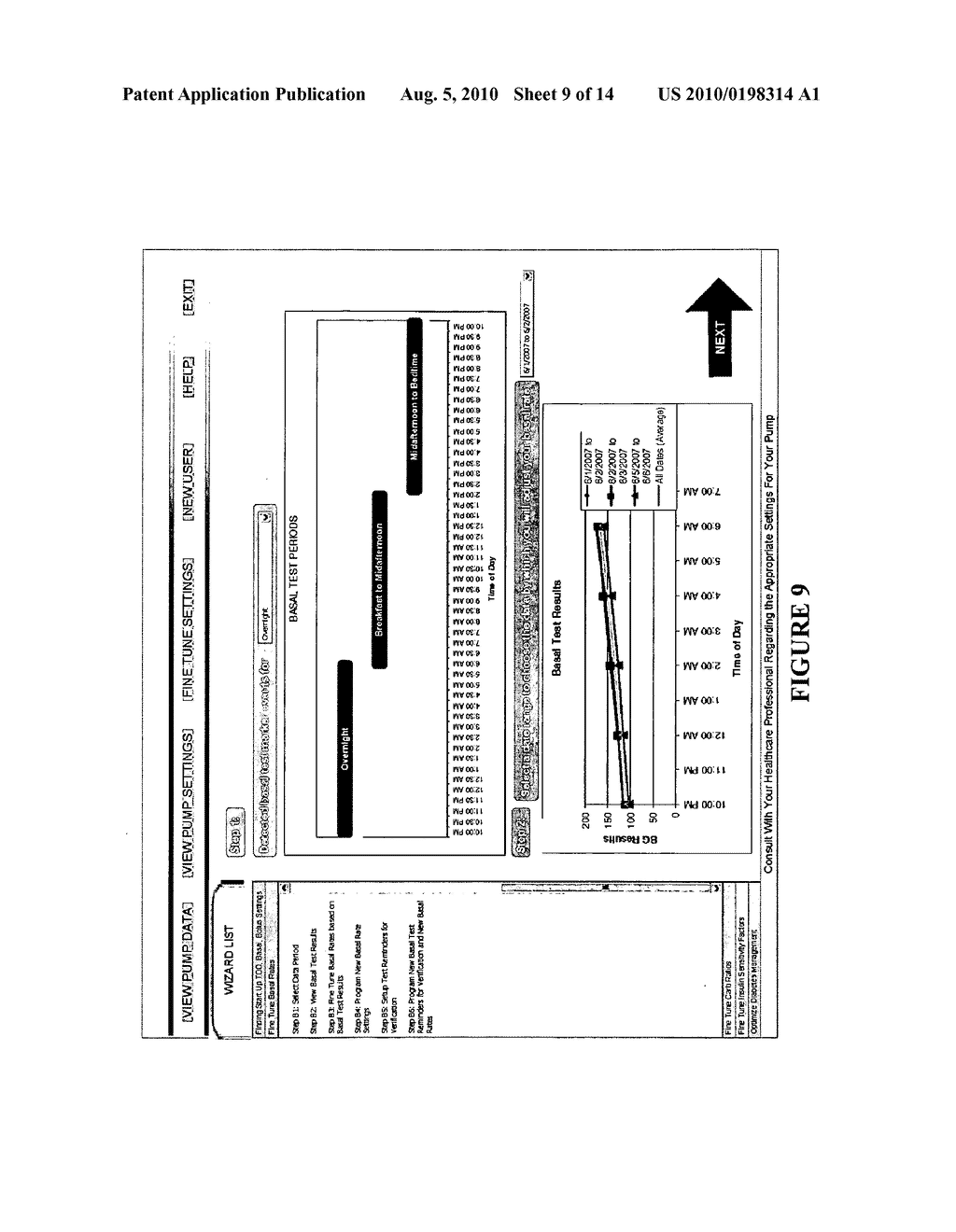 Computerized Determination of Insulin Pump Therapy Parameters Using Real Time and Retrospective Data Processing - diagram, schematic, and image 10