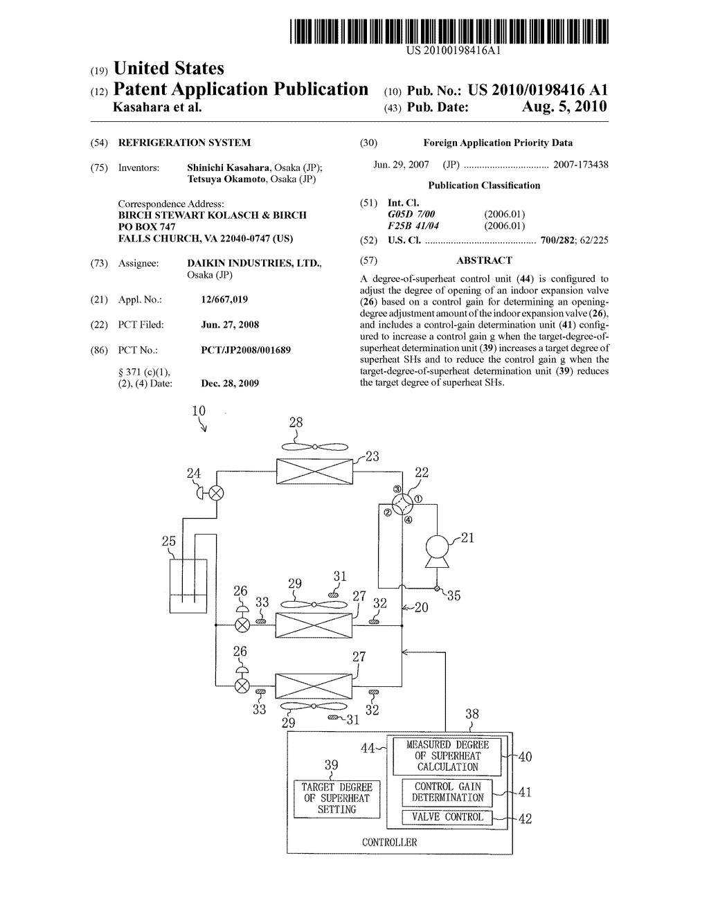 REFRIGERATION SYSTEM - diagram, schematic, and image 01