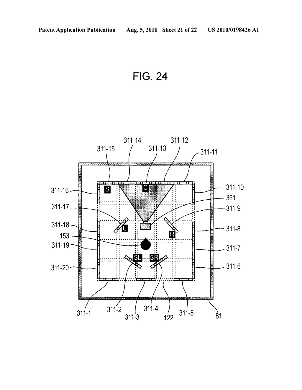 PARTITION, CONTROL DEVICE AND METHOD, PROGRAM, AND RECORDING MEDIUM - diagram, schematic, and image 22