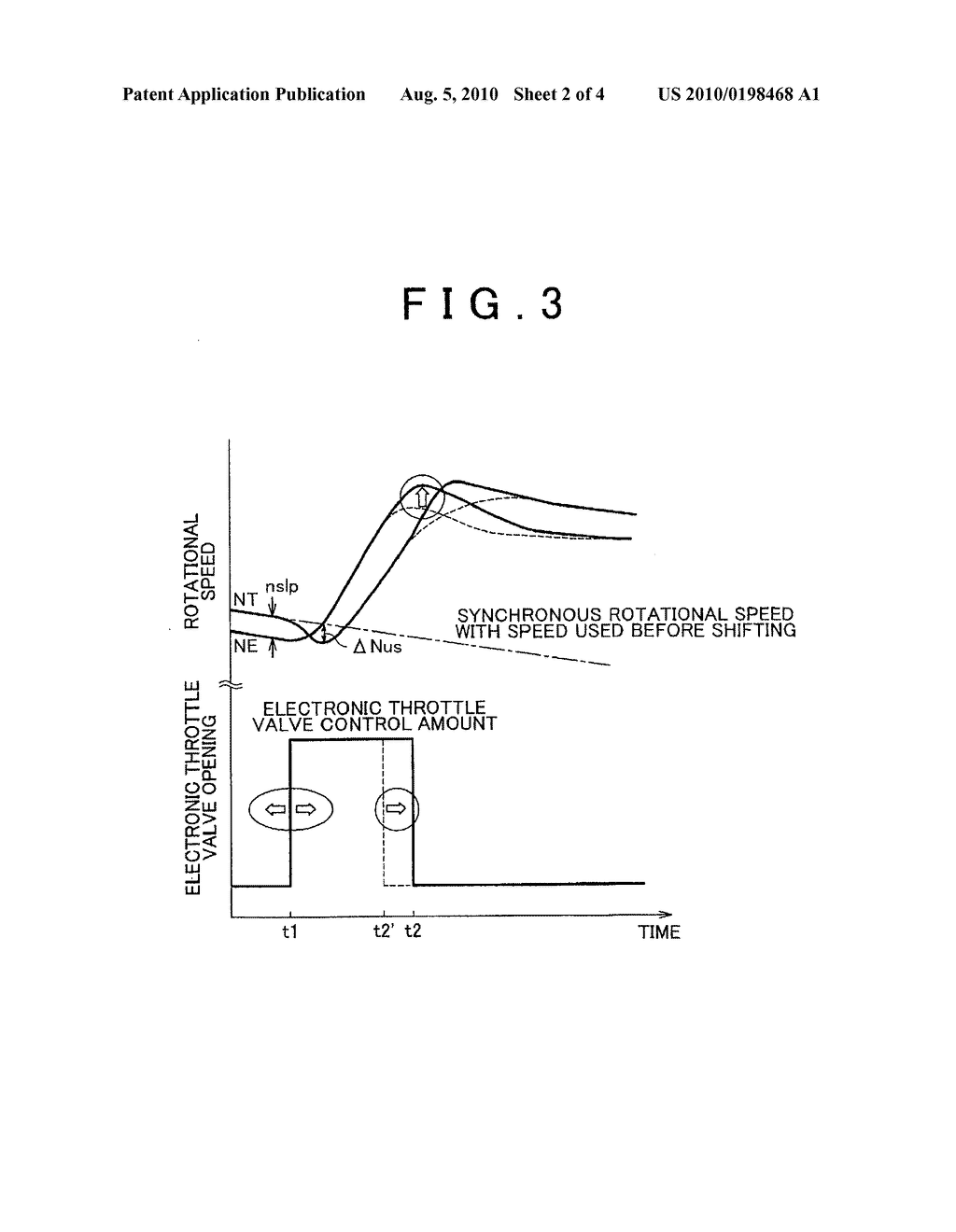 CONTROL DEVICE FOR VEHICLE DRIVE DEVICE AND CONTROL METHOD FOR VEHICLE DRIVE DEVICE - diagram, schematic, and image 03