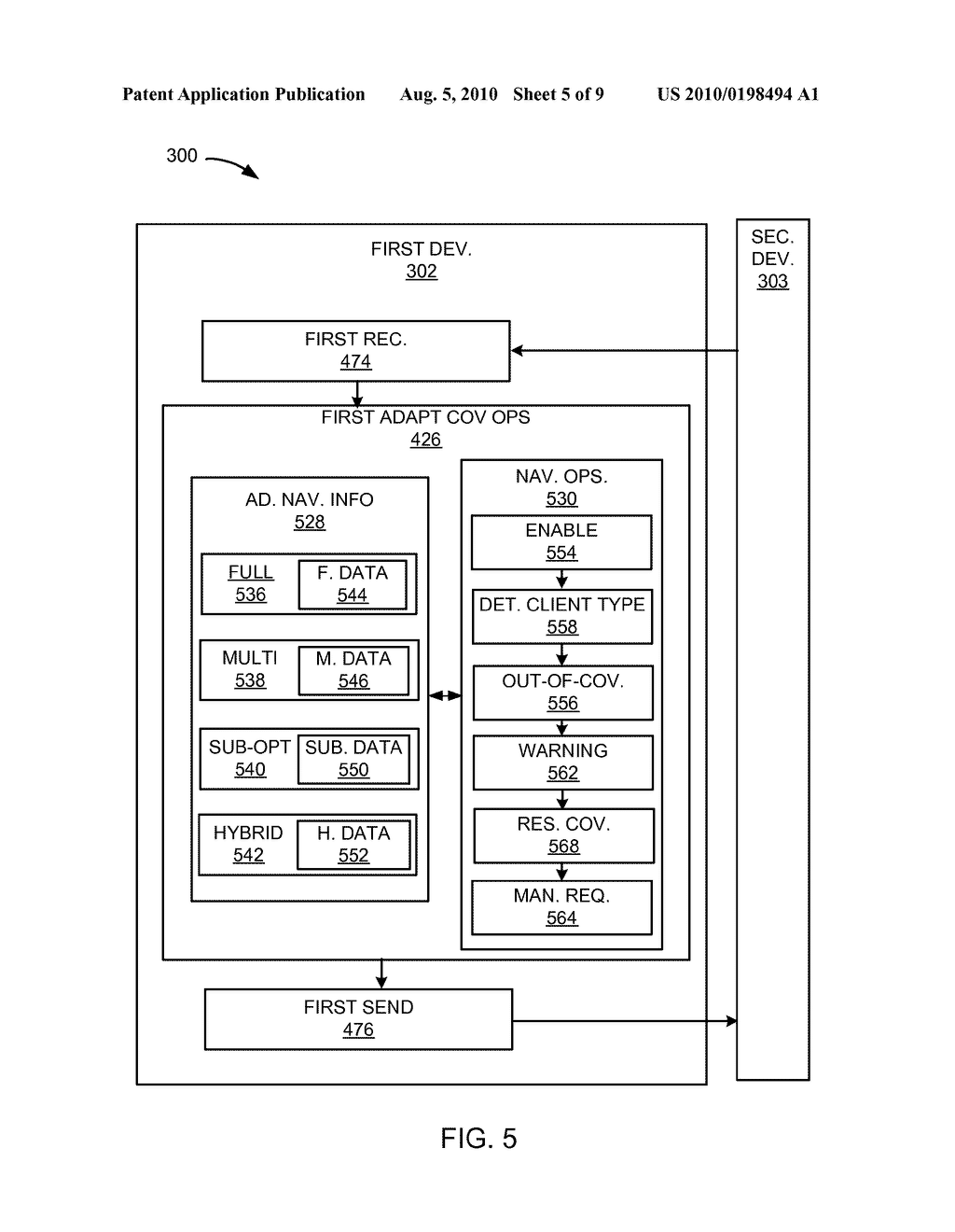 NAVIGATION SYSTEM HAVING ADAPTIVE COVERAGE AND METHOD OF OPERATION THEREOF - diagram, schematic, and image 06