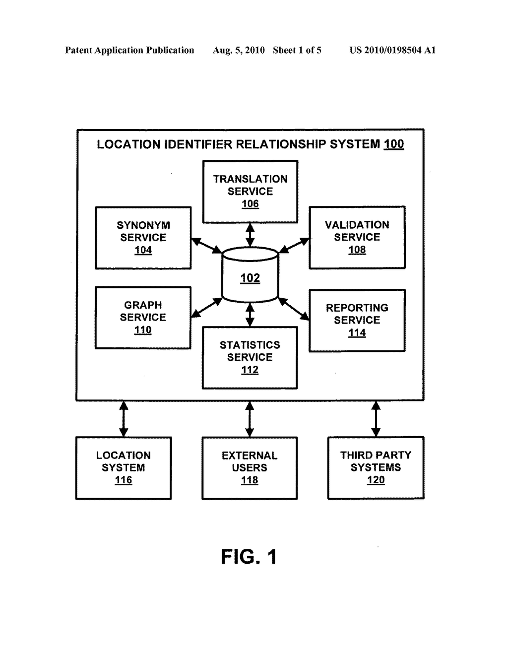 Method and System for Managing Relationships Between Location Identifiers - diagram, schematic, and image 02