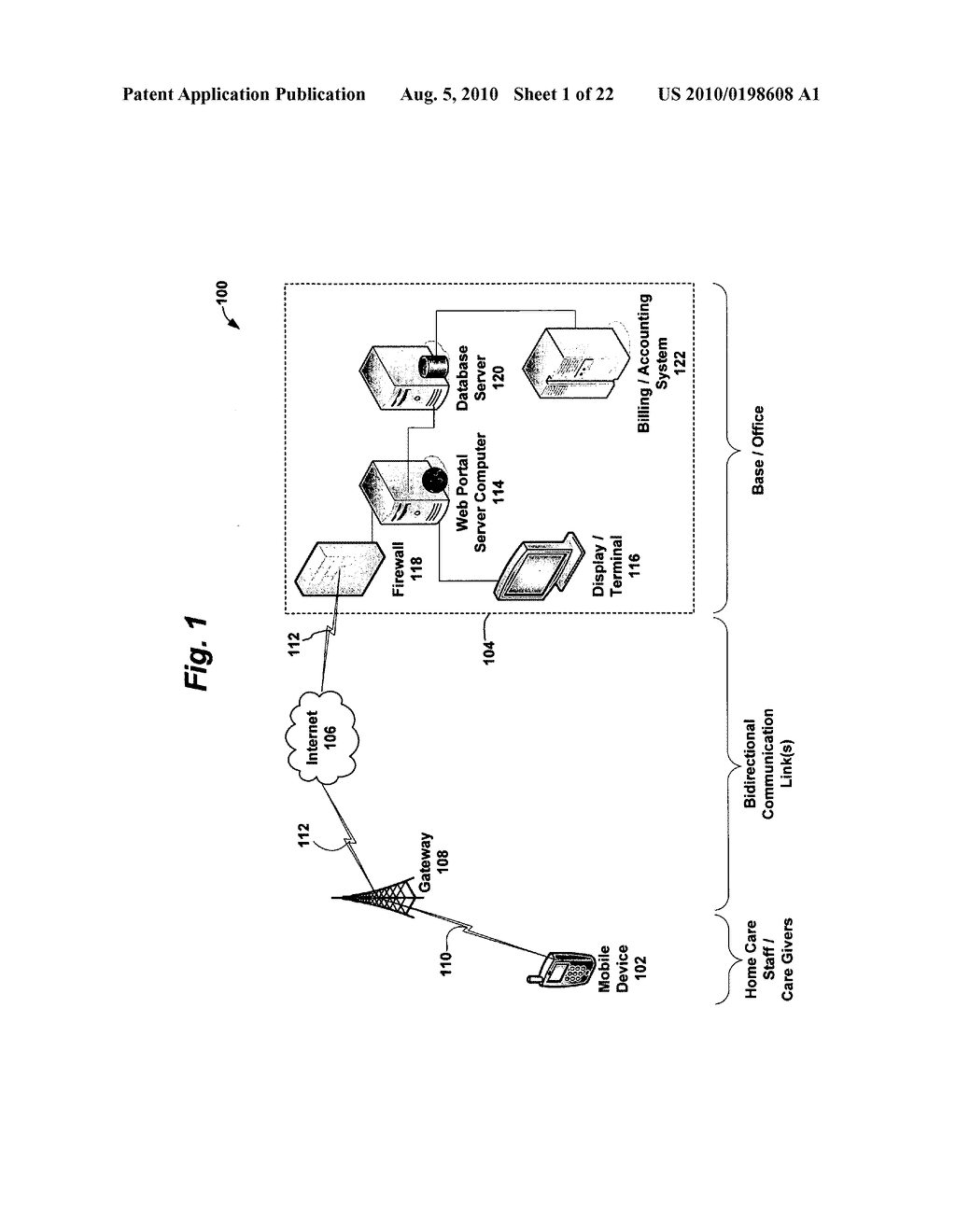 Home health point-of-care and administration system - diagram, schematic, and image 02