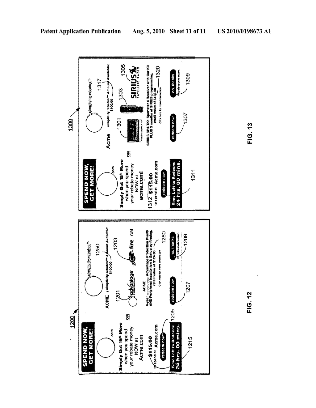 METHODS AND SYSTEMS FOR PROCESSING REBATES - diagram, schematic, and image 12