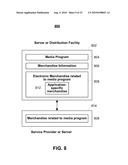 SYSTEMS AND METHODS FOR COMMERCE IN MEDIA PROGRAM RELATED MERCHANDISE diagram and image