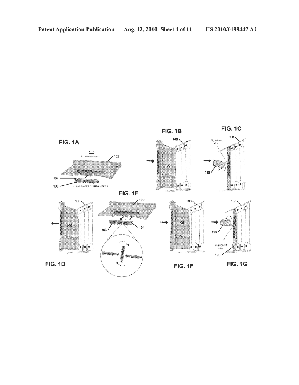 CLEANER GUIDE FOR CLEANING BACKPLANE OPTICAL CONNECTORS - diagram, schematic, and image 02