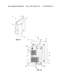 HINGE STRUCTURE FOR SELF-CLOSING DOORS OR THE LIKE, PARTICULARLY GLASS DOORS OR THE LIKE, AND ASSEMBLY INCORPORATING SUCH STRUCTURE diagram and image