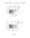 HINGE STRUCTURE FOR SELF-CLOSING DOORS OR THE LIKE, PARTICULARLY GLASS DOORS OR THE LIKE, AND ASSEMBLY INCORPORATING SUCH STRUCTURE diagram and image