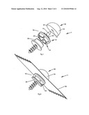 Marking and fastening device and method of using same diagram and image