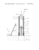 METHOD OF ESTABLISHING WIND POWER GENERATOR USING THE LEADING RAIL diagram and image