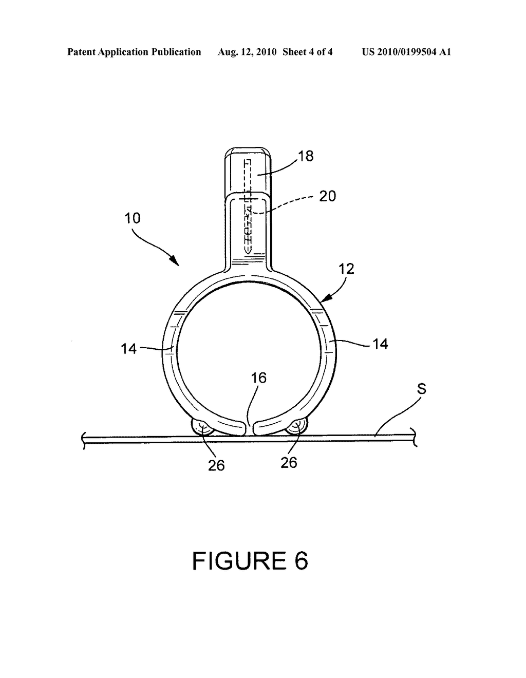 Ring cutter for twine or the like - diagram, schematic, and image 05