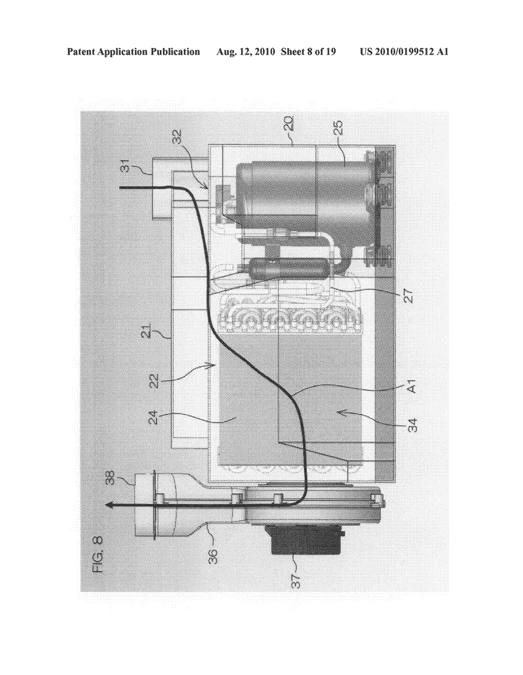 CLOTHES DRYING DEVICE, AND HEAT PUMP UNIT - diagram, schematic, and image 09