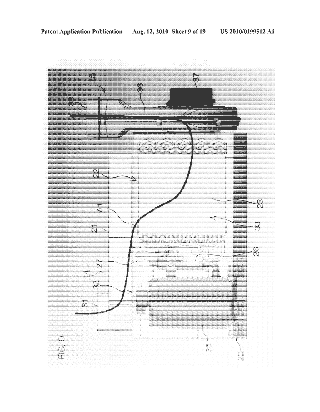 CLOTHES DRYING DEVICE, AND HEAT PUMP UNIT - diagram, schematic, and image 10