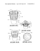 METHOD OF CONTAINING A FLORAL GROUPING OR POTTED PLANT diagram and image