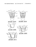 METHOD OF CONTAINING A FLORAL GROUPING OR POTTED PLANT diagram and image