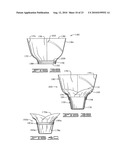 METHOD OF CONTAINING A FLORAL GROUPING OR POTTED PLANT diagram and image