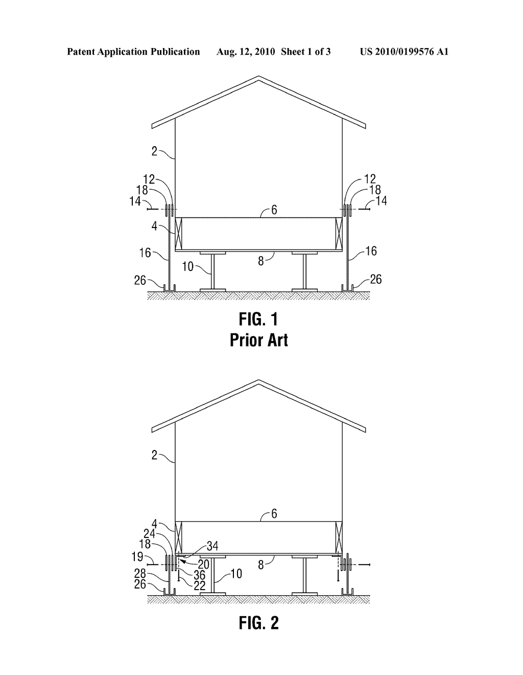 System and Method for Skirting a Manufactured Home - diagram, schematic, and image 02