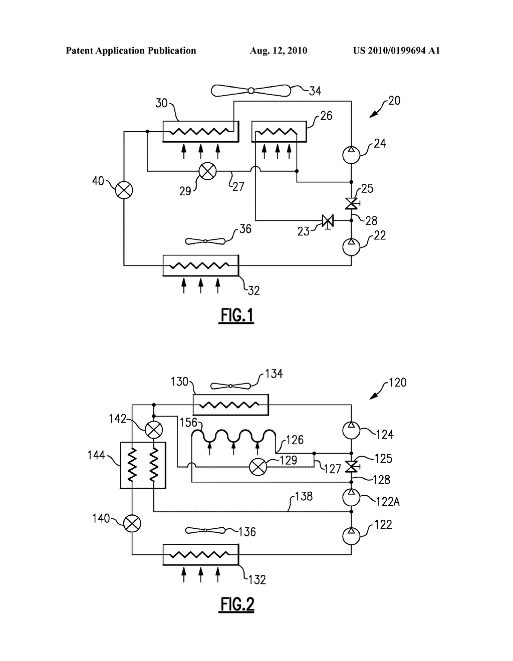 REFRIGERANT SYSTEM WITH INTERCOOLER AND LIQUID/VAPOR INJECTION - diagram, schematic, and image 02