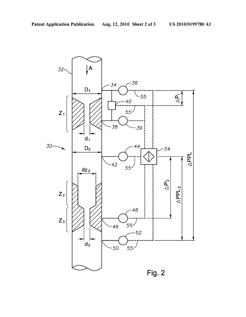 Method of Measuring Multiphase Flow - diagram, schematic, and image 03