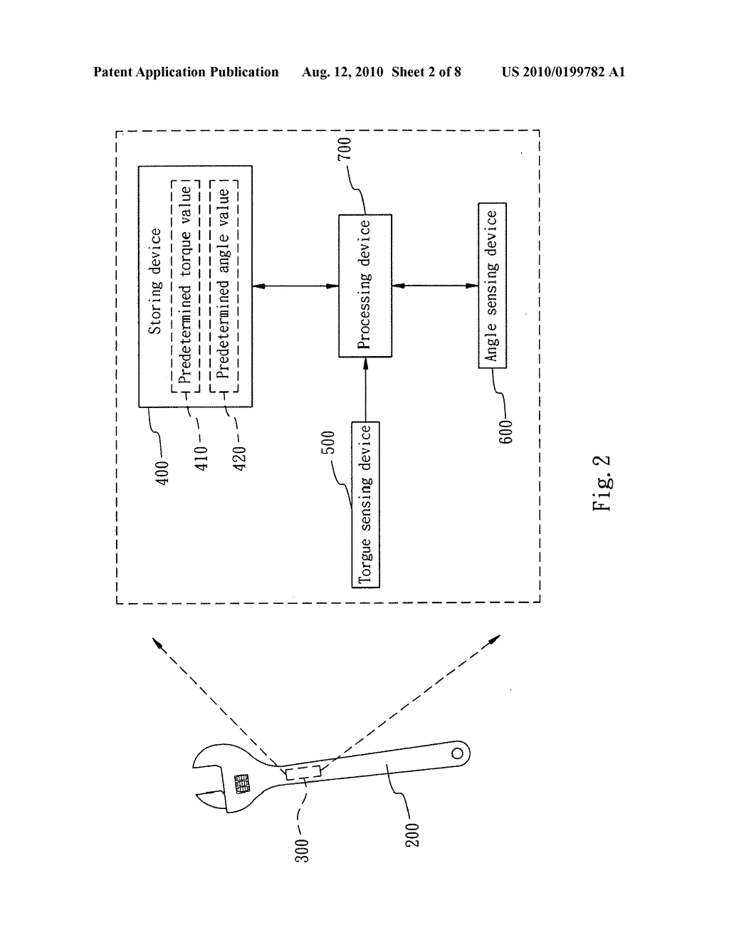 Torque-Angle Alarm Method and Wrench thereof - diagram, schematic, and image 03