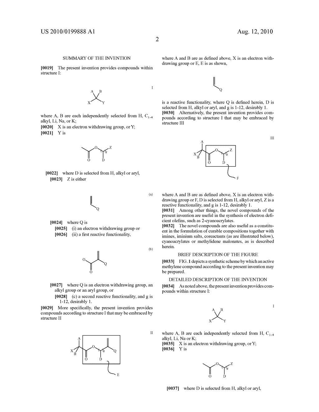 ACTIVATED METHYLENE REAGENTS AND CURABLE COMPOSITIONS PREPARED THEREFROM - diagram, schematic, and image 04