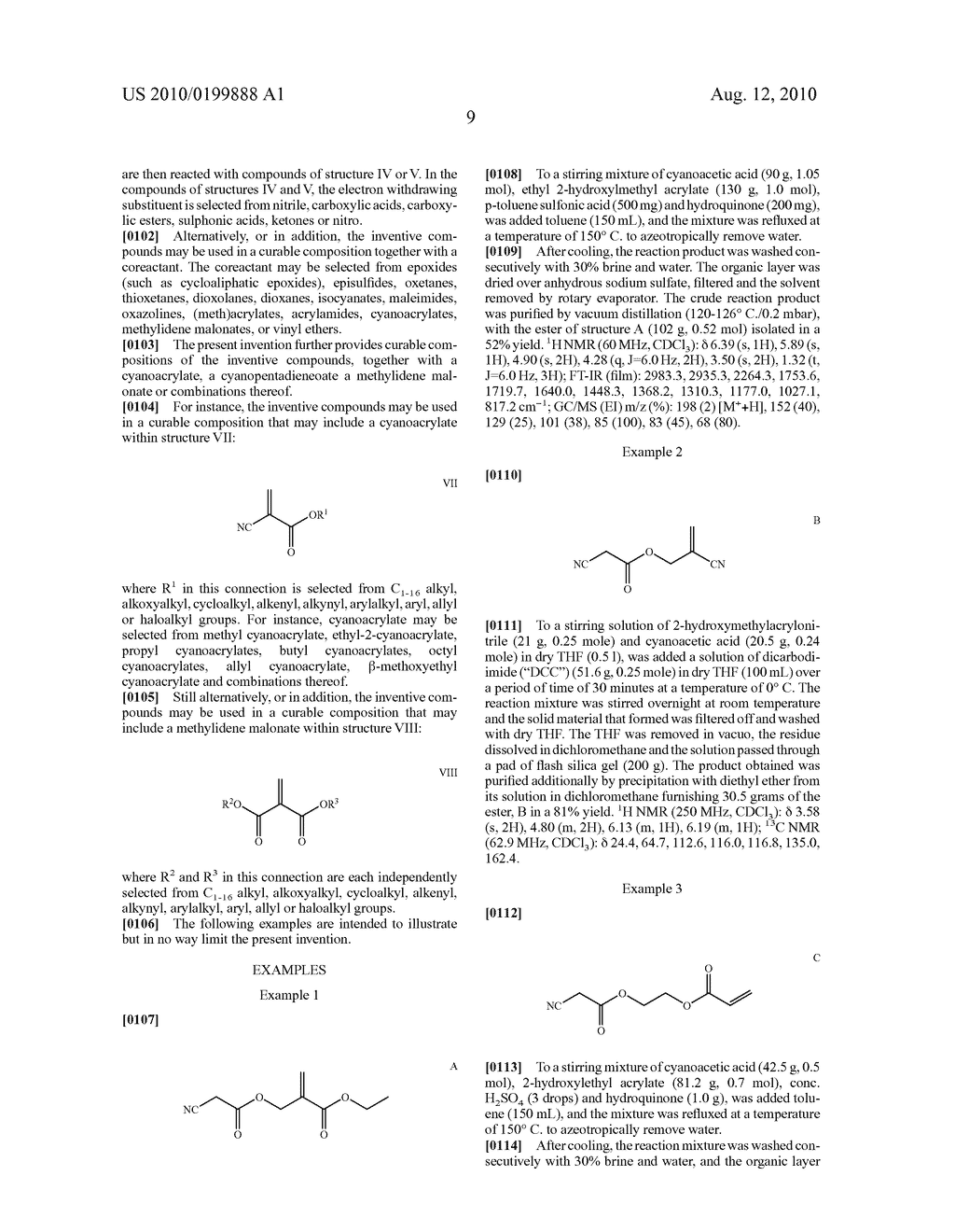 ACTIVATED METHYLENE REAGENTS AND CURABLE COMPOSITIONS PREPARED THEREFROM - diagram, schematic, and image 11