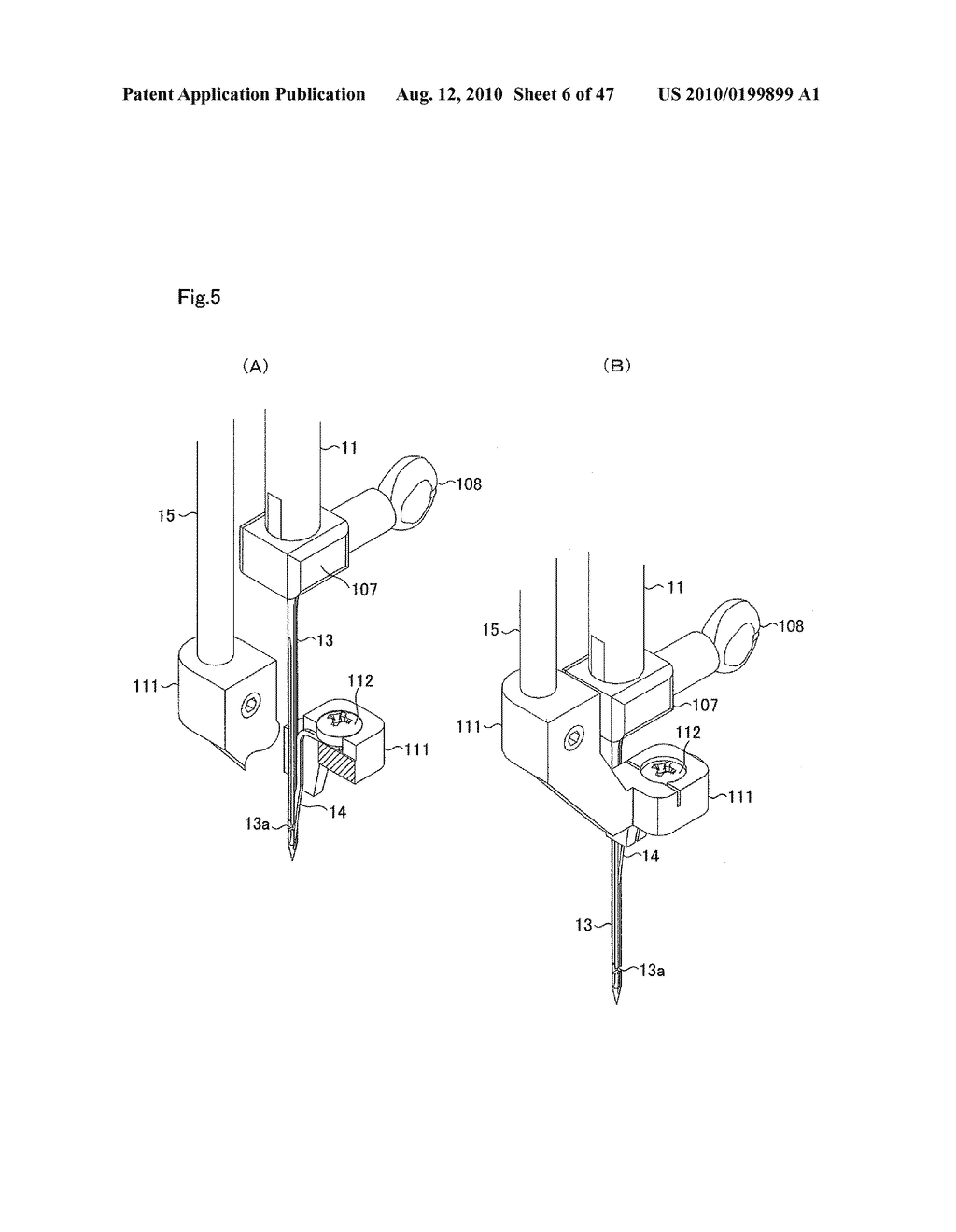 METHOD AND SEWING MACHINE FOR FORMING SINGLE-THREAD LOCKED HANDSTITCHES - diagram, schematic, and image 07