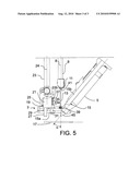 HOLDING DEVICE FOR A TOOL FOR PROCESSING A TEXTILE OR NON-TEXTILE SHEET MATERIAL FOR A SEWING MACHINE diagram and image