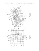 Internal combustion engine valve drive train switching arrangement diagram and image