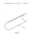 Trough heat collector element insulator diagram and image