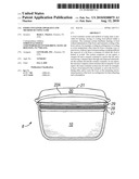 FOOD CONTAINER APPARATUS AND METHOD OF USING SAME diagram and image