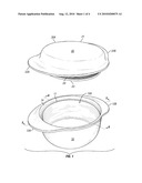 FOOD CONTAINER APPARATUS AND METHOD OF USING SAME diagram and image