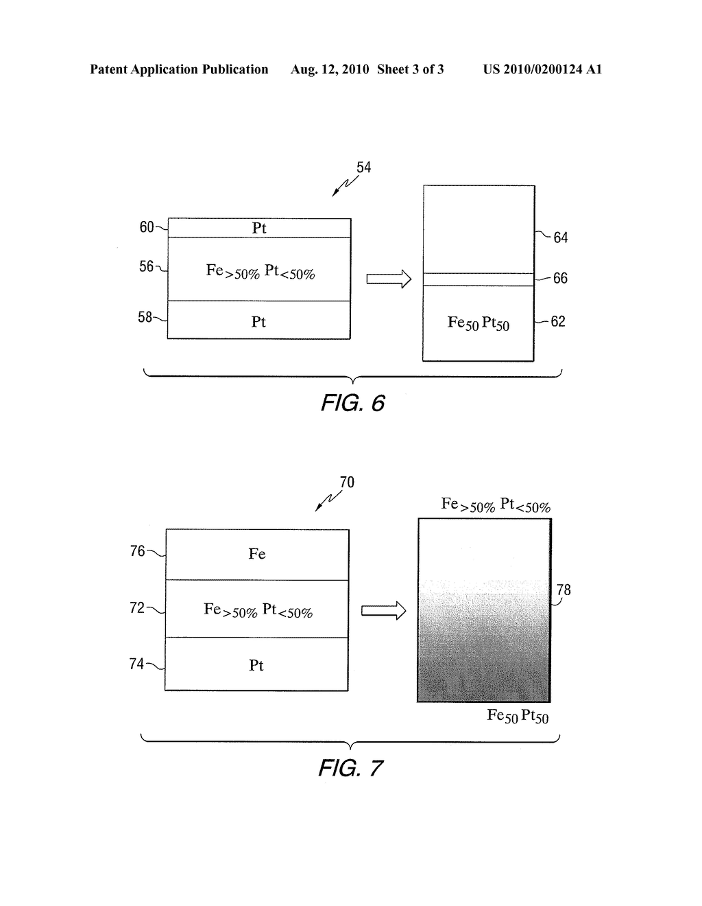 Method for Preparing FEPT Media at Low Ordering Temperature and Fabrication of Exchange Coupled Composite Media and Gradient Anisotropy Media for Magnetic Recording - diagram, schematic, and image 04