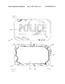 License Plate Cover diagram and image