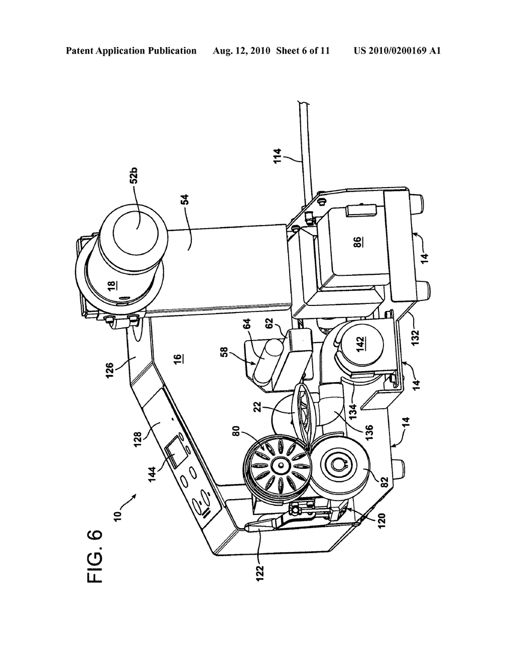 Machine for inflating and sealing an inflatable web - diagram, schematic, and image 07