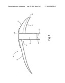 GARDENING TOOL WTIH PRONGS AND BLADE MEMBER diagram and image