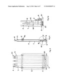 Drilling machine with carousel-type drill stem and shroud tube loader diagram and image