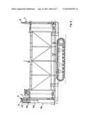 Drilling machine with carousel-type drill stem and shroud tube loader diagram and image