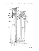 Drilling machine with carousel-type drill stem and shroud tube loader diagram and image