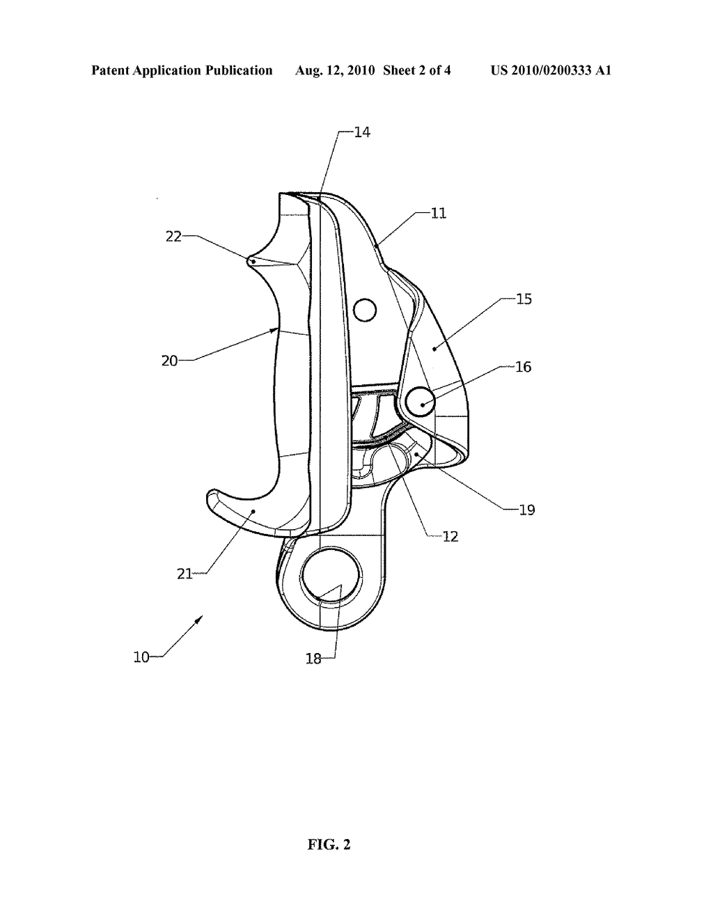 ASCENDER ON A ROPE WITH INTEGRATED GRIP - diagram, schematic, and image 03