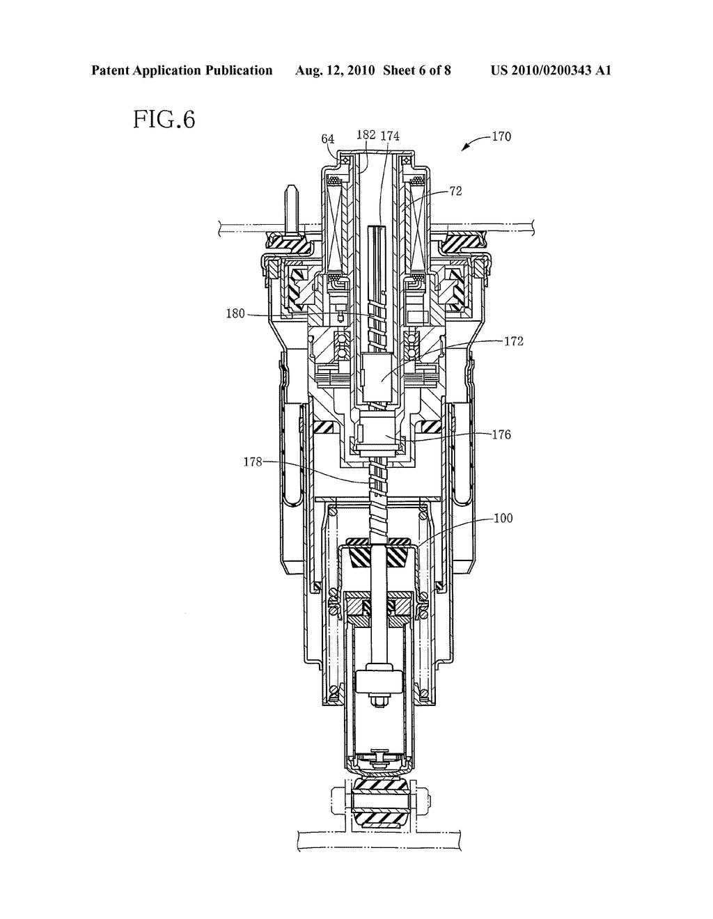 ELECTROMAGNETIC SHOCK ABSORBER FOR VEHICLE - diagram, schematic, and image 07