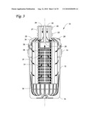 FILTER WITH LOCALIZED FLOW ATTACHMENT AND FILTER HEAD diagram and image