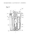 FILTER WITH LOCALIZED FLOW ATTACHMENT AND FILTER HEAD diagram and image