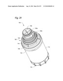 FILTER WITH LOCALIZED FLOW ATTACHMENT AND FILTER HEAD diagram and image