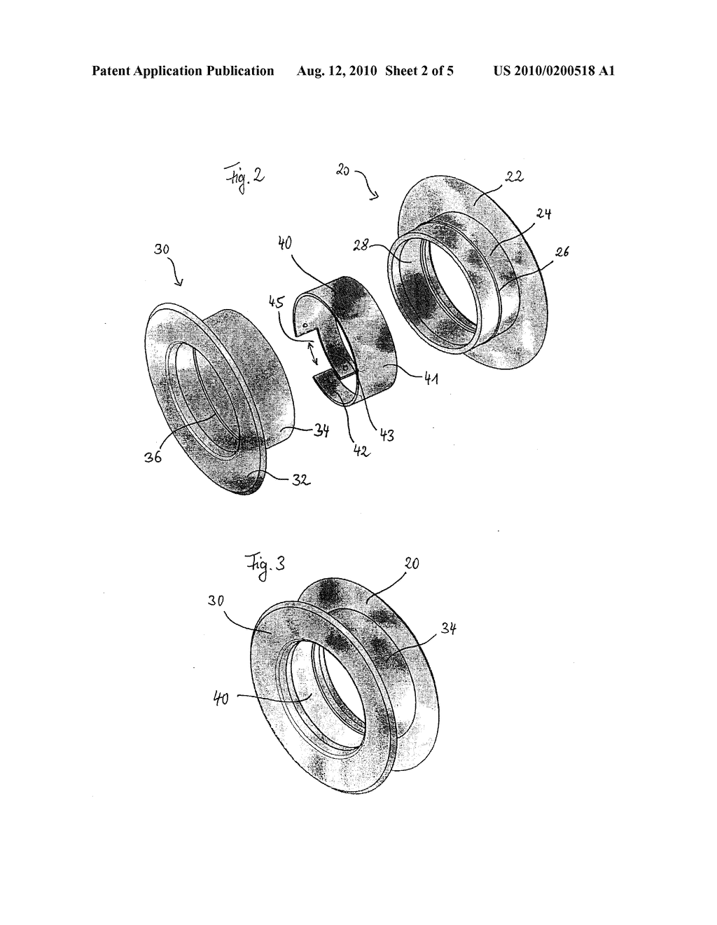FILTER ELEMENT, SECURING RING AND METHOD FOR FILTERING - diagram, schematic, and image 03