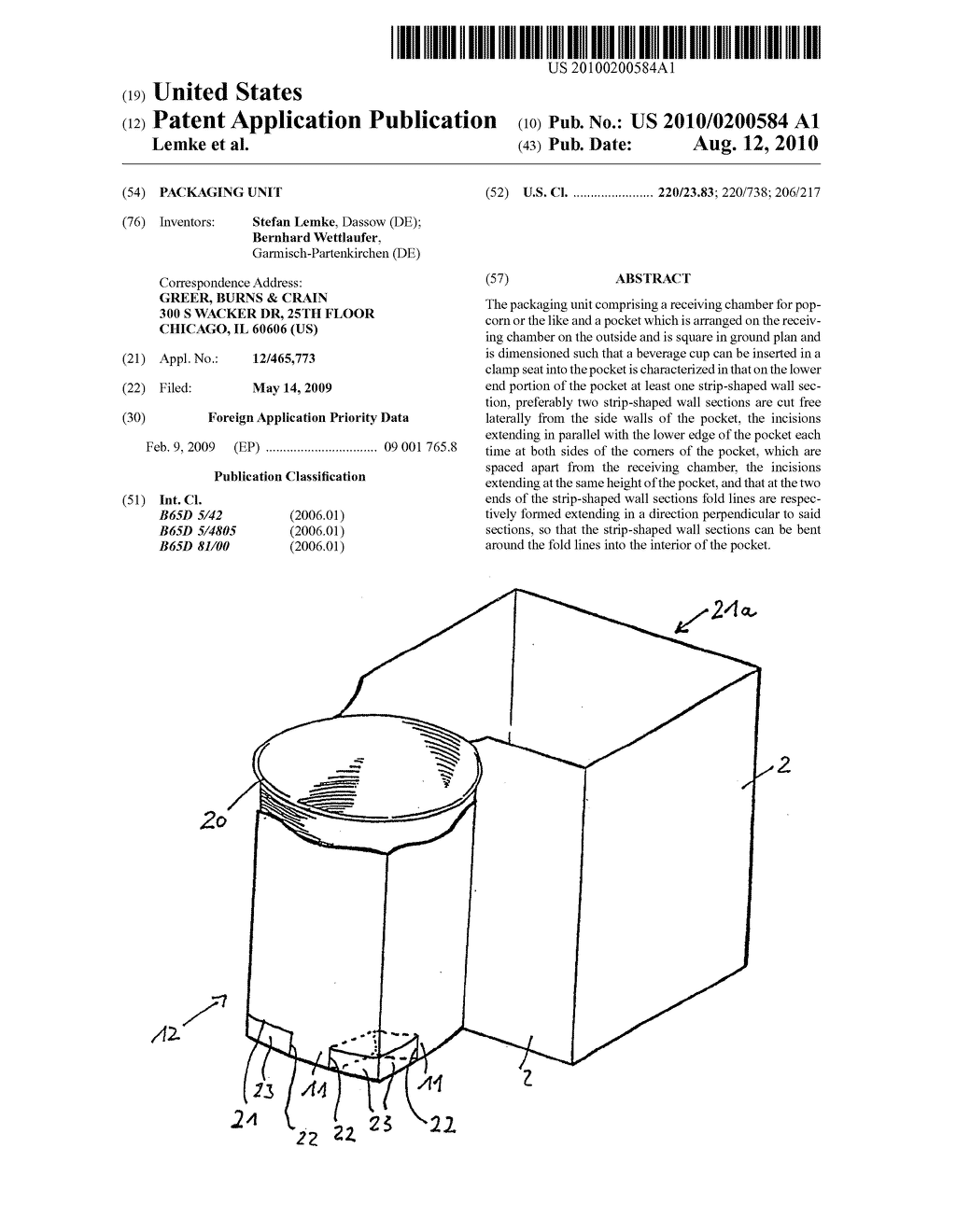 PACKAGING UNIT - diagram, schematic, and image 01